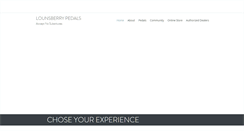 Desktop Screenshot of lounsberrypedals.com