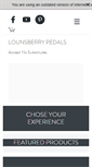 Mobile Screenshot of lounsberrypedals.com